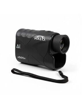 Halo Rangefinder Golf R500x AI Laser Rangefinder Hunting Monocular Black w/Case